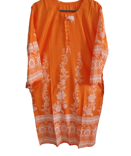 Mianwali Emboss Print Shirt For Women