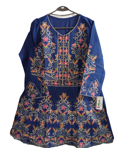 Kundian Embroidery Shirts For Women