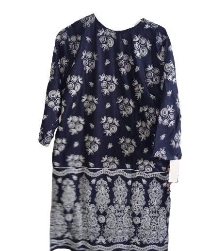 Hasilpur Emboss Print Shirt For Women