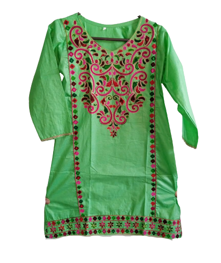 Mansehra Embroidery Shirts For Girls