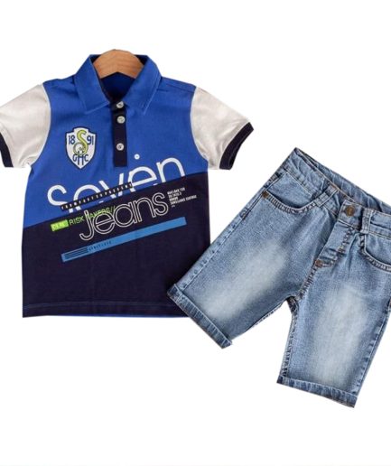 RISK TAKERS JEANS T.Shirt Set For Boys