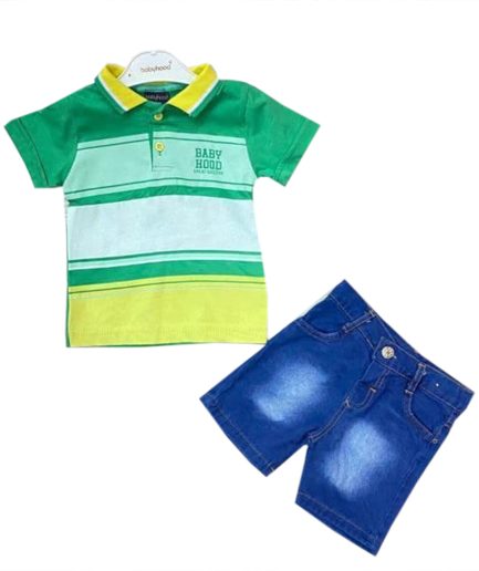 GREAT SUCCESS T.Shirt Short Set For Baby Boys