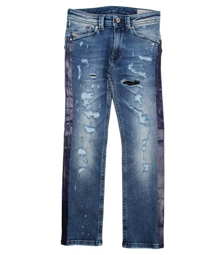 BLUE SIDE STRIPE Jeans For Boys – DIESEL