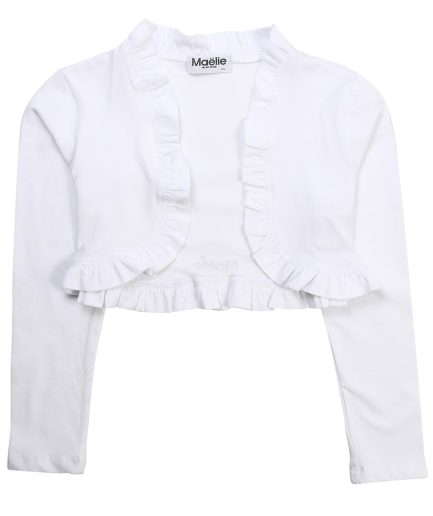 WHITE Shrug For Girls - MAELIE