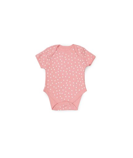 WHITE DOTS Bodysuits For Baby Girls