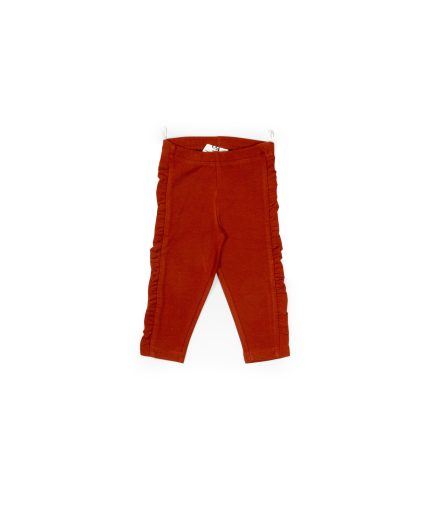 MAROON SIDE STRIPE Leggings For Baby Girls