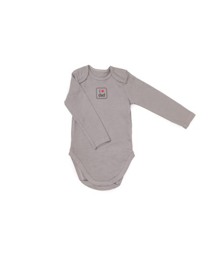I ❤️ DAD Bodysuit For Baby Boys