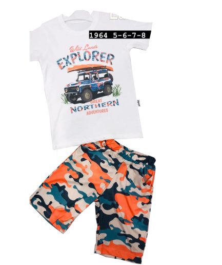 ANTALYA T.Shirt Shorts Set For Boys